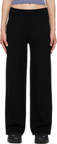 Thumbnail for your product : MAX MARA LEISURE Black Pressed Pleat Lounge Pants