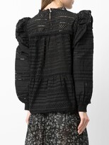 Thumbnail for your product : Sea Perforated-Design Blouse