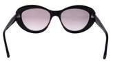 Thumbnail for your product : David Yurman Gradient Oval Sunglasses