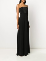 Thumbnail for your product : Emporio Armani Long Strapless Gown