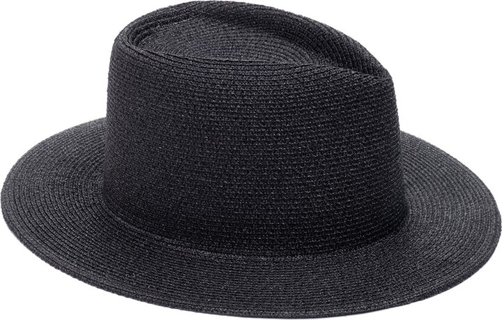 Eugenia Kim Cassidy Voile-trimmed Straw Hat - Neutrals