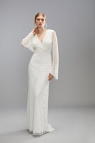 Thumbnail for your product : Coast Embellished Tie Back Boho Bridal Maxi Dress