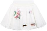 Thumbnail for your product : MonnaLisa Rose Embellished Flared Skirt