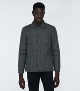 Thumbnail for your product : Officine Generale Houndstooth padded chore jacket