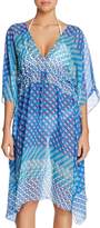 Thumbnail for your product : Echo Villa Tile Print Caftan Swim Cover-Up