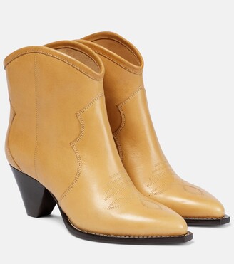 Isabel Marant Darizo leather cowboy boots