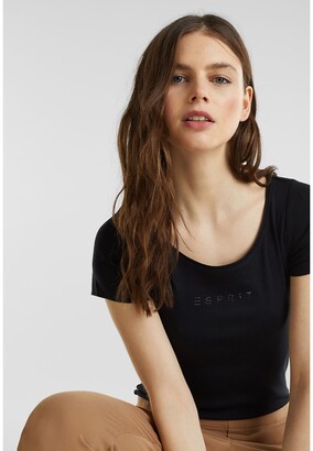Esprit Organic Cotton T-Shirt with Short Sleeves