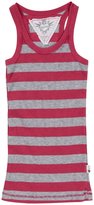 Thumbnail for your product : T2 Love T2Love Stretch Striped Tank (Toddler/Kid) - Pink/Gray-2