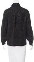 Thumbnail for your product : Hermes Jacquard Silk Blouse