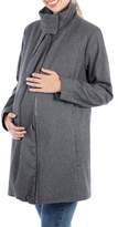 Thumbnail for your product : Maternity Lauren 3-in-1 Wool-Blend A-Line Coat