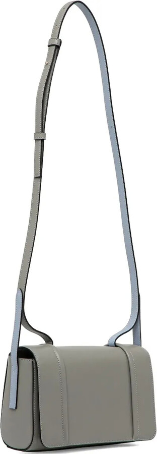 Furla mini Riva S leather-flap crossbody bag