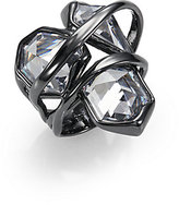 Thumbnail for your product : Alexis Bittar Miss Havisham Liquid Three-Stone Orbital Ring