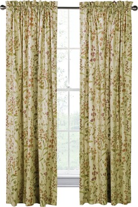 Habitat Rockport Textured Cotton Floral Print Curtain Panel - Pair -  ShopStyle