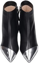 Thumbnail for your product : N°21 N.21 Low Heels Ankle Boots In Black Leather