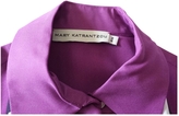 Thumbnail for your product : Mary Katrantzou Gloria Silk-Georgette Shirt Dress