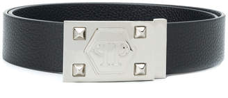 Philipp Plein logo buckle belt