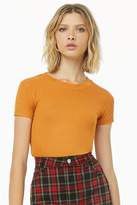 Thumbnail for your product : Forever 21 Ribbed Knit Tee