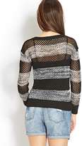Thumbnail for your product : Forever 21 Be Cool Striped Sweater