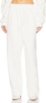 Thumbnail for your product : Wardrobe NYC x Hailey Bieber HB Track Pant in White