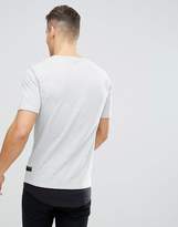 Thumbnail for your product : ONLY & SONS Longline T-Shirt In Pique With Faux Layer