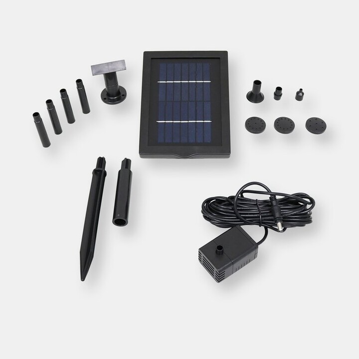 Sunnydaze Decor Solar Pump and Solar Panel Kit 5 Spray Heads ShopStyle