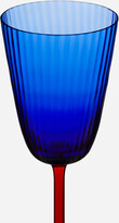 Thumbnail for your product : Dolce & Gabbana Hand-Blown Murano White Wine Glass