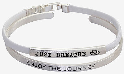 Sparkle Allure You & Me Womens 2-pc. Pure Silver Over Brass Bracelet Set