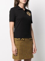 Thumbnail for your product : Versace Jeans Couture Embroidered Logo Motif Polo Shirt