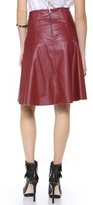 Thumbnail for your product : BCBGMAXAZRIA Camber Faux Leather Skirt