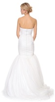 Thumbnail for your product : Theia Faith Strapless Tulle Mermaid Gown