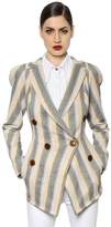 Vivienne Westwood Striped Cotton Canvas Jacket