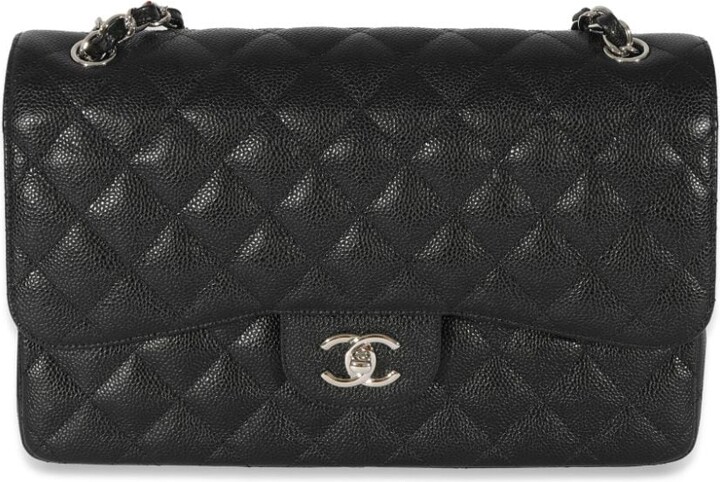 Chanel Pre-owned 1997-1999 Medium Denim Double Flap Shoulder Bag - Blue