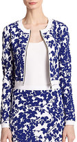 Thumbnail for your product : Milly Floral Print Cropped Sweater