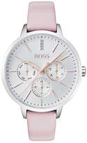 Hugo Boss Black Symphony Pink Leather Watch