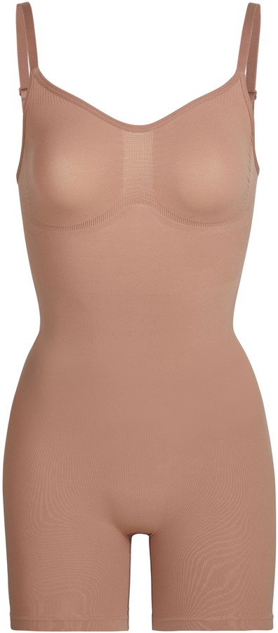 sculpting bodysuit mid thigh