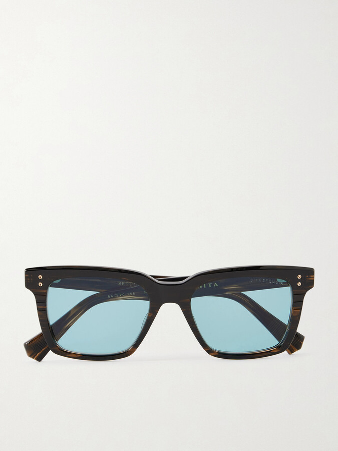 Dita Sequoia Square-Frame Acetate Sunglasses