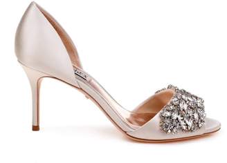 badgley mischka hansen crystal embellished sandal
