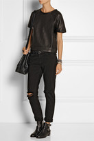 Thumbnail for your product : Rag and Bone 3856 Rag & bone Rocky leather top