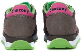 Saucony Jazz Grey And Pink Suede Sneaker