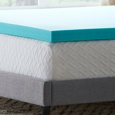 Dream Collection By Lucid 4 Inch Gel, Bed Bath And Beyond Twin Xl Mattress Protector