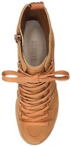Thumbnail for your product : Schutz Xayane Suede Combat Booties