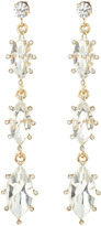 Thumbnail for your product : Fragments for Neiman Marcus Linear Marquise Drop Earrings, Clear