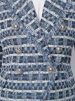 Thumbnail for your product : Balmain tweed double-breasted blazer