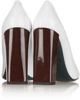 Thumbnail for your product : Fendi Patent-leather pumps