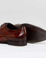 Thumbnail for your product : Zign Shoes Leather Brogue Shoes In Brown