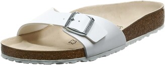 Birkenstock Madrid Unisex-Adults' Sandals White (Weiß) - 5.5 UK
