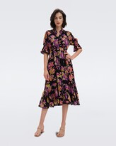 Thumbnail for your product : Diane von Furstenberg Peach Dress