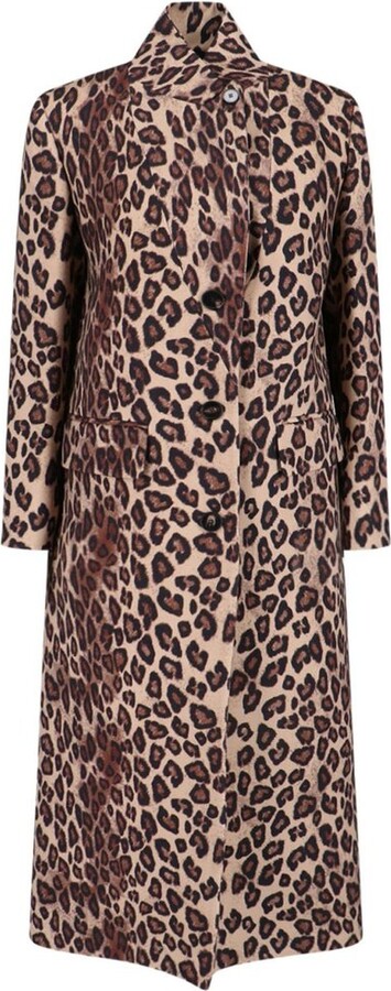Alberto Biani Printed Long Coat