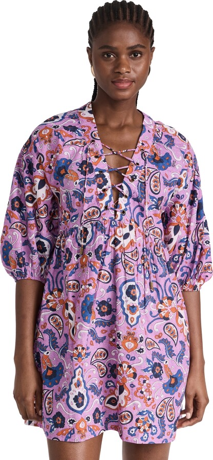 CHUFY Liberty Cotton Mini Dress