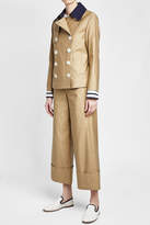 Thumbnail for your product : Steffen Schraut Cuffed Pants with Cotton and Linen